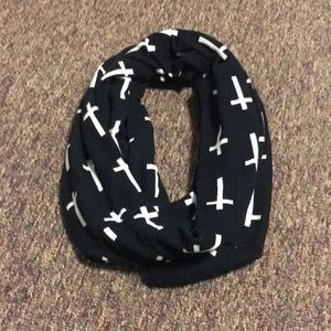 Cross Infinity Scarf